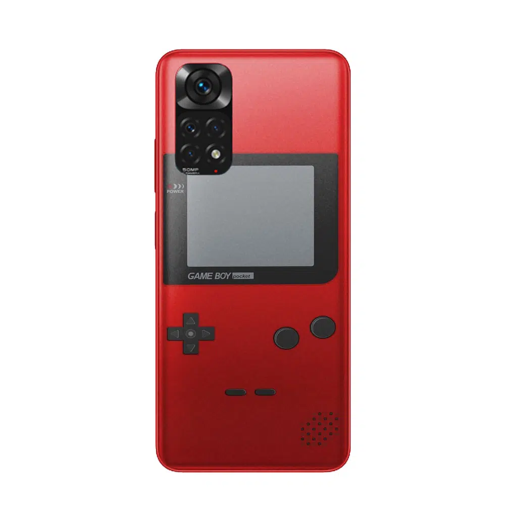 Coque telephone Xiaomi Redmi Note 11 Game Boy Rouge