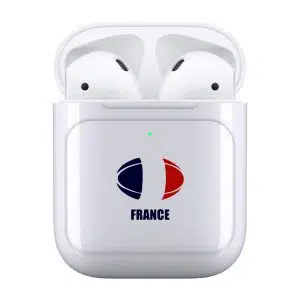 Coque equipe de France de Rugby pour ecouteurs Airpods