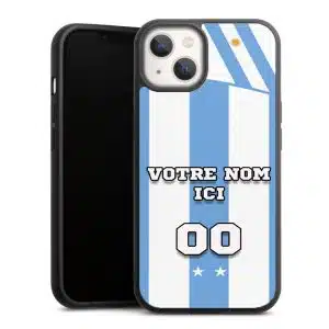 Coque Maillot Foot Argentine personnalisable