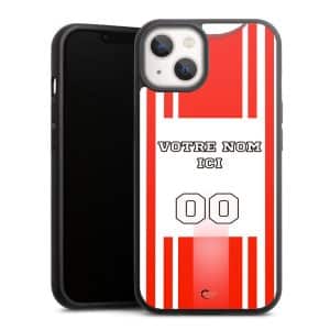 Coque Maillot Foot Fribourg personnalisable pour iPhone, Samsung, Huawei, Oppo, Xiaomi