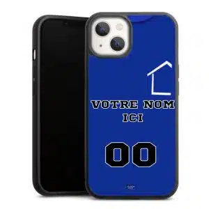 Coque maillot equipe de Foot Troyes a personnaliser