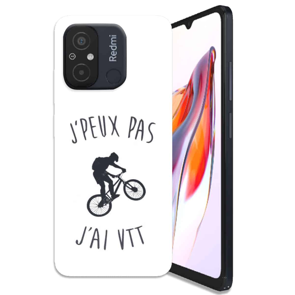 Coque Xiaomi Redmi 12C Je Peux pas J ai VTT Mountain Bike