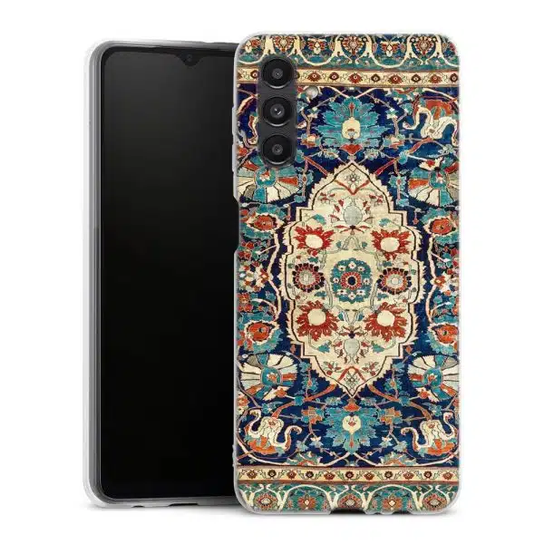 Coque Samsung A04s tapis en soie persan, motif aesthetic