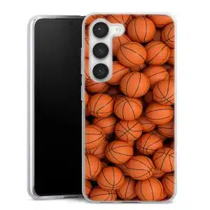 Coque Samsung S23 BasketBall Stories , Collection Abstrait Ballon de Basket