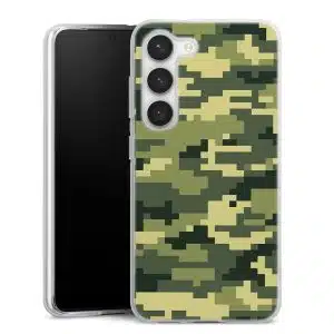 Coque Samsung S23 Camouflage Pixel , Collection Abstrait