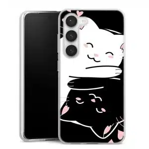 Coque Samsung S23 Chat Kawaii, Collection Animaux