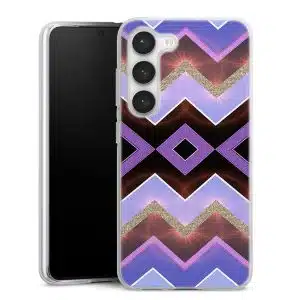 Coque Samsung S23 Chevrons Azteque , Collection Abstrait Tribal