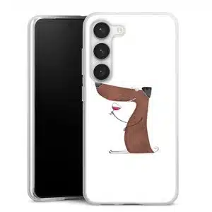 Coque Samsung S23 Funny Tekel, Collection Animaux Chiens