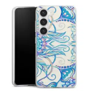 Coque Samsung S23 Pearl Floral , Collection Abstrait