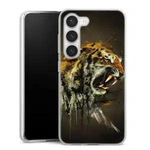 Coque Samsung S23 Ty Ga, Collection Animaux Leopard