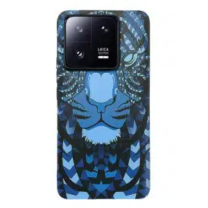 Coque Xiaomi Redmi 13T Tigre Bleu Aztec
