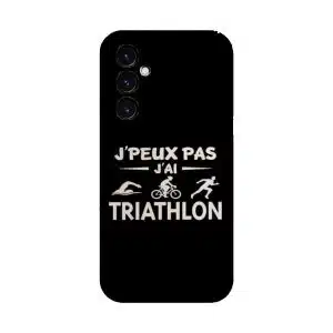 Coque téléphone portable samsung a05s fan de triathlon