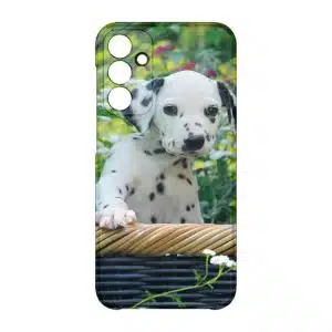 coque telephone design animal pour Samsung A15 Chiot Dalmatien, chien