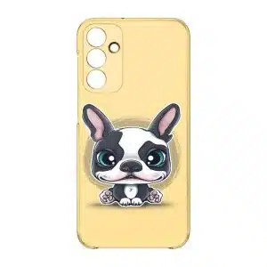 coque telephone design animal pour Samsung A15 cute puppies