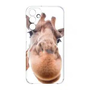 coque telephone design animal pour Samsung A15 drole de girafe