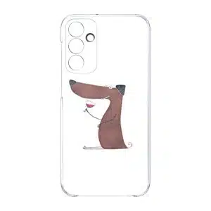 coque telephone design animal pour Samsung A15 funny teckel