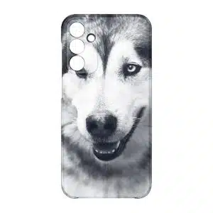 coque telephone design animal pour Samsung A15 chien husky