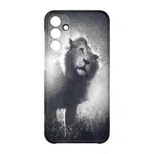 coque telephone design animal pour Samsung A15 Roi Lion