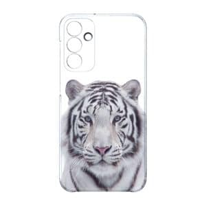 coque telephone design animal pour Samsung A15 Tigre Blanc