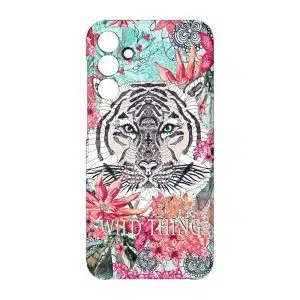 coque telephone design animal pour Samsung A15 wild thing tiger