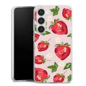 Coque de Samsung S23 fraises