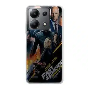 Coque Silicone Redmi Note 13 5G Fast And Furious