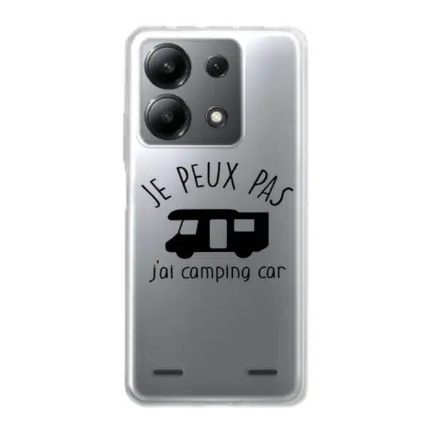 Coque Silicone Redmi Note 13 5G camping Car