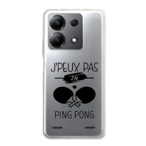 Coque Xiaomi Redmi Note 13 5g j ai ping pong