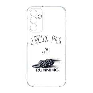 Coque souple Samsung A15 je peux pas j'ai running