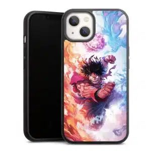 Coque téléphone Luffy contre Kaido pour iPhone Samsung Oppo Xiaomi